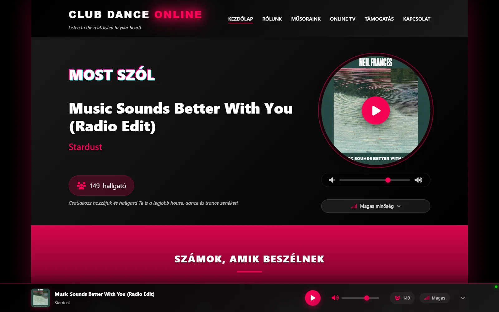 Club Dance Online – Online Rádió